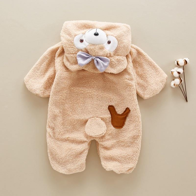How To Purchase A Baby's Long-Sleeve Bear Jumpsuit